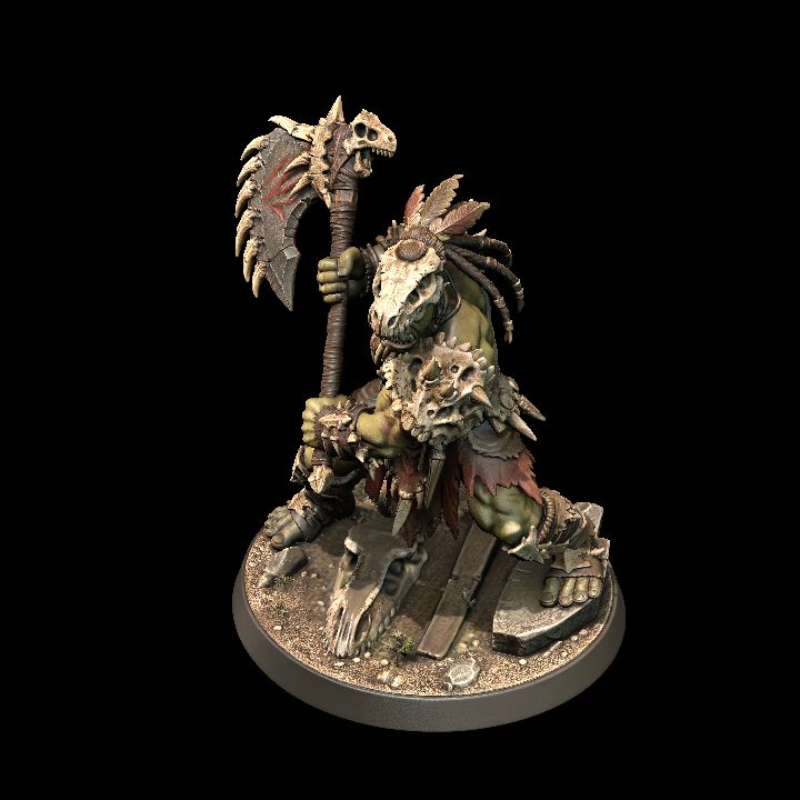 Dino Orc Axe
