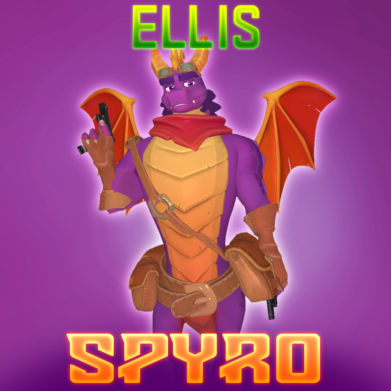[COMM] Adult Spyro - Ellis
