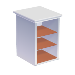 Comet's Kitchen Three Tier Shelf