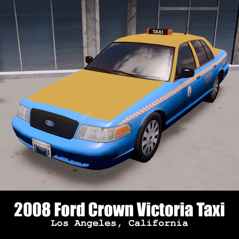 LA Checker Cab - 2008 Ford Crown Victoria