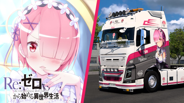 Volvo FH4 Ram - Re:Zero kara Hajimeru Isekai Seikatsu Skin