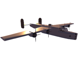 one AI hostile bomber bot
