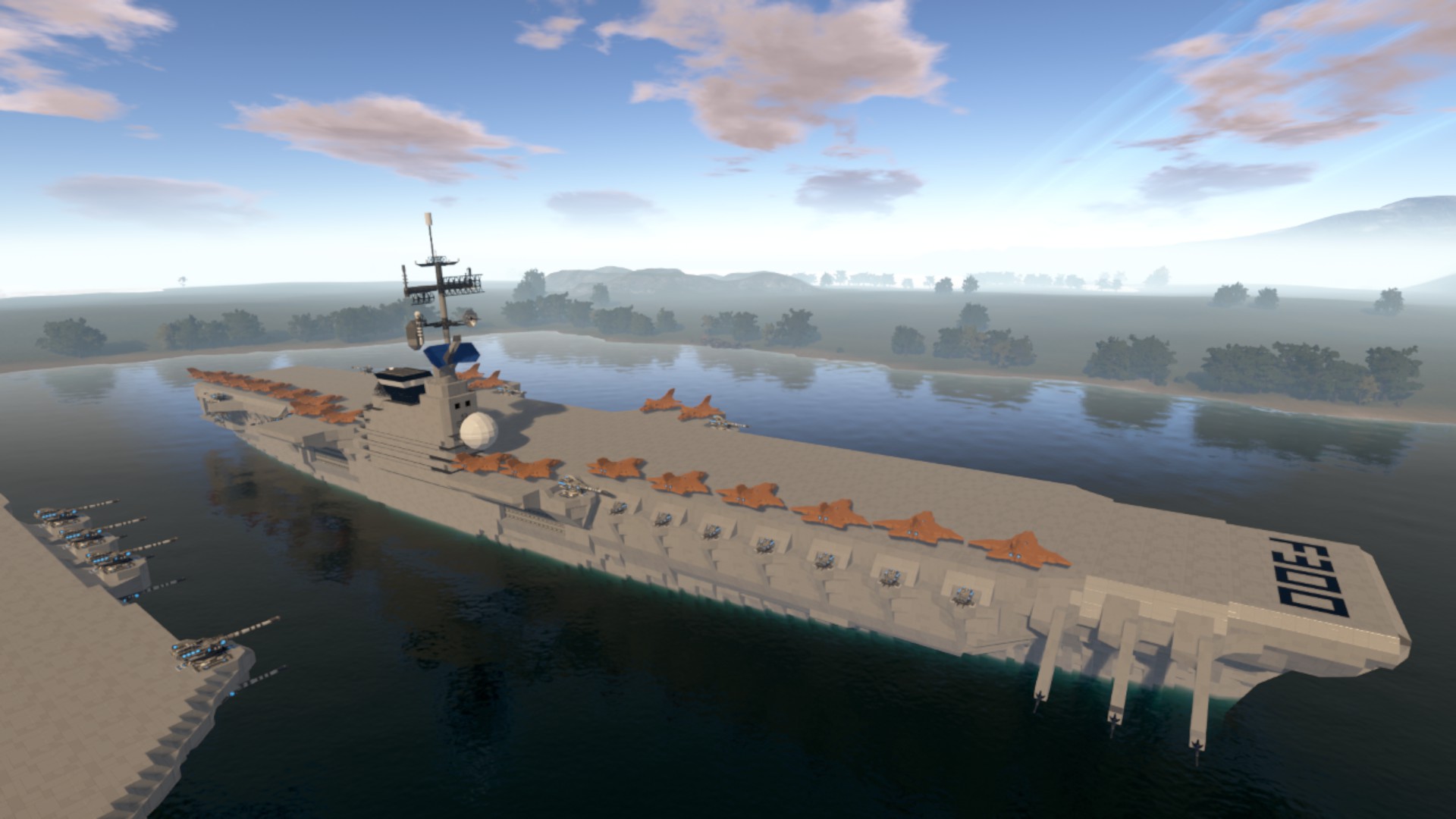 Super Aircraft Carrier - F300 Oswald-Boelcke Class