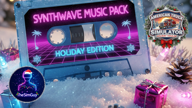 Synthwave Music Pack Holiday Edition (ATS 1.59)