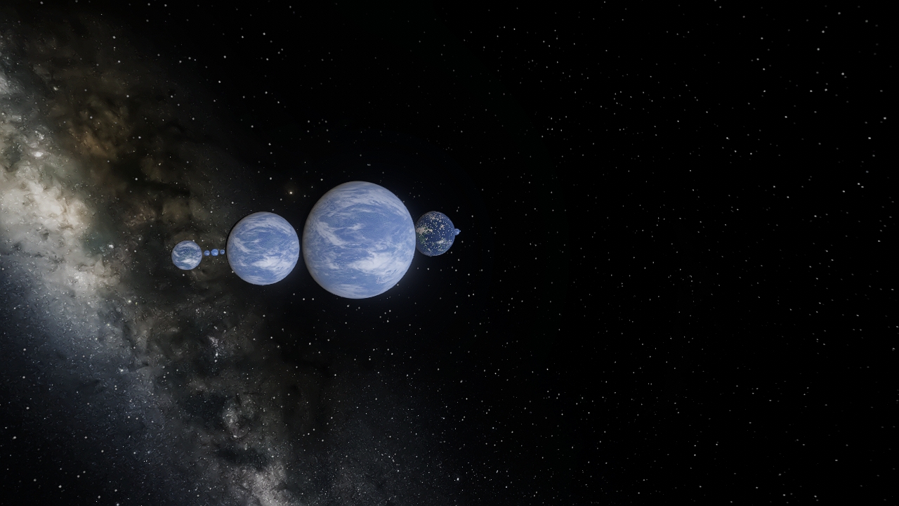 Terraformed Exoplanets