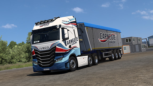 Carnegie Transport - Iveco S-Way & Wielton Tipper