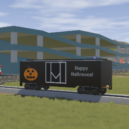 Whittle Shortline 2010 Halloween Boxcar Full Sized