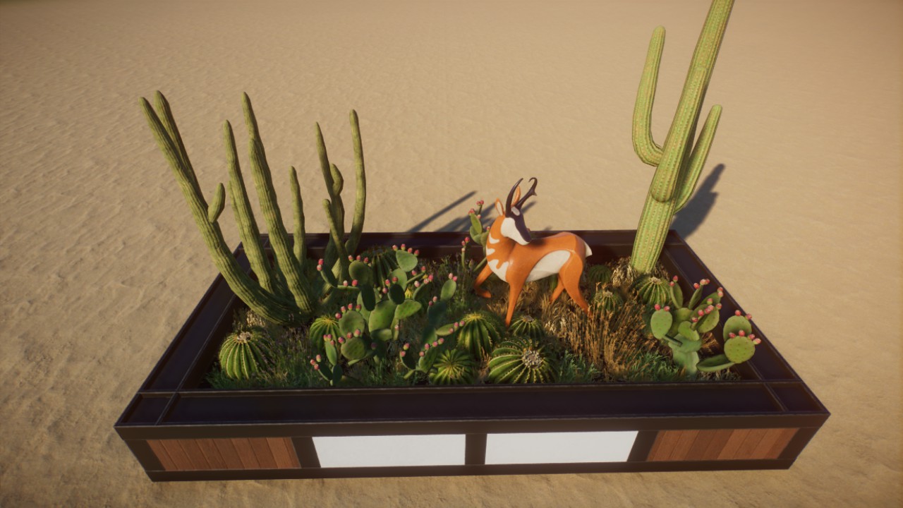 New World Pronghorn Planter
