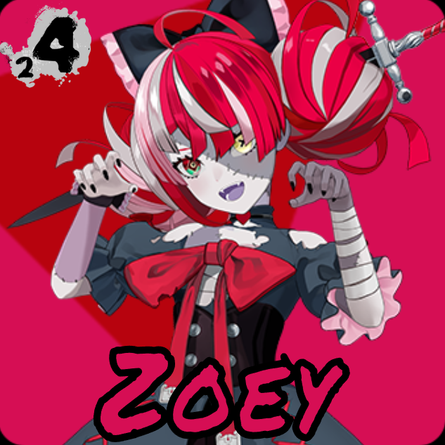 Kureiji Ollie as Zoey