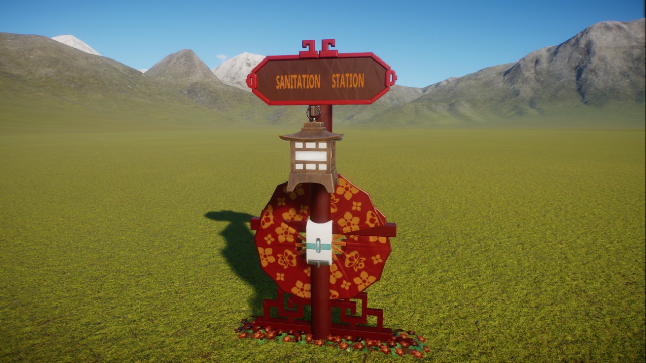Black Lotus Sanitation Station