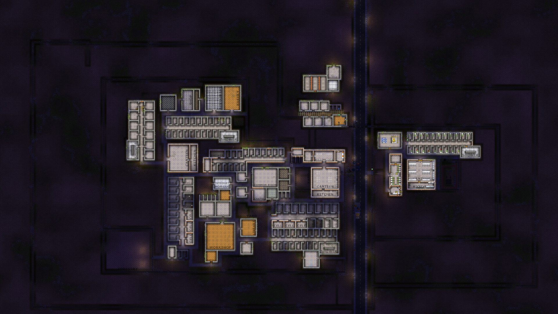 Min/Med Sec + Death Row and small Max Sec