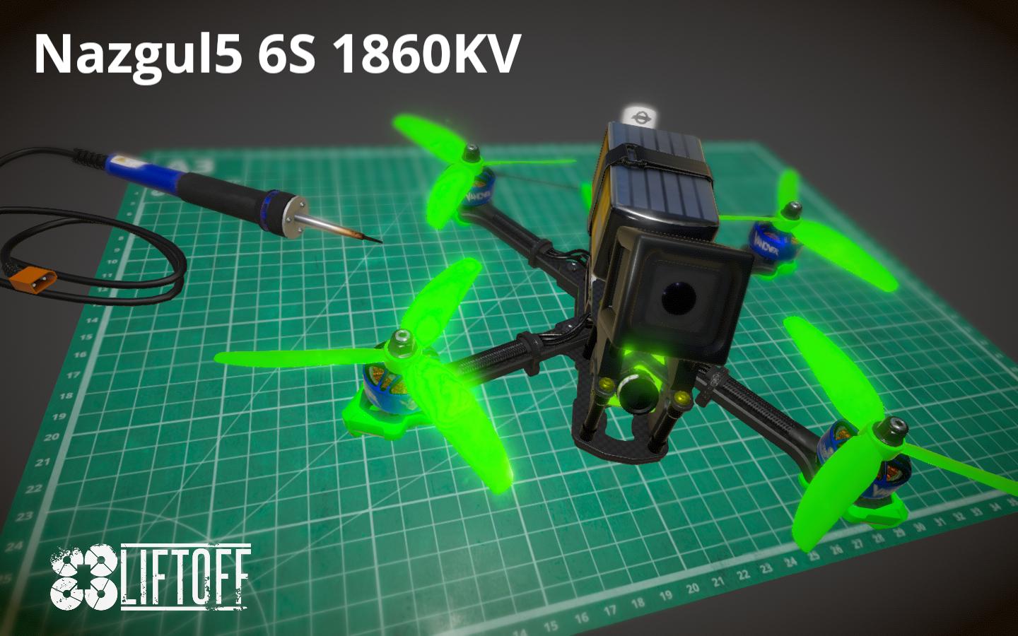 Nazgul5 6S 1860KV