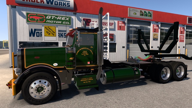 Dan's Tumbler Ridge Logging Day Cab skin