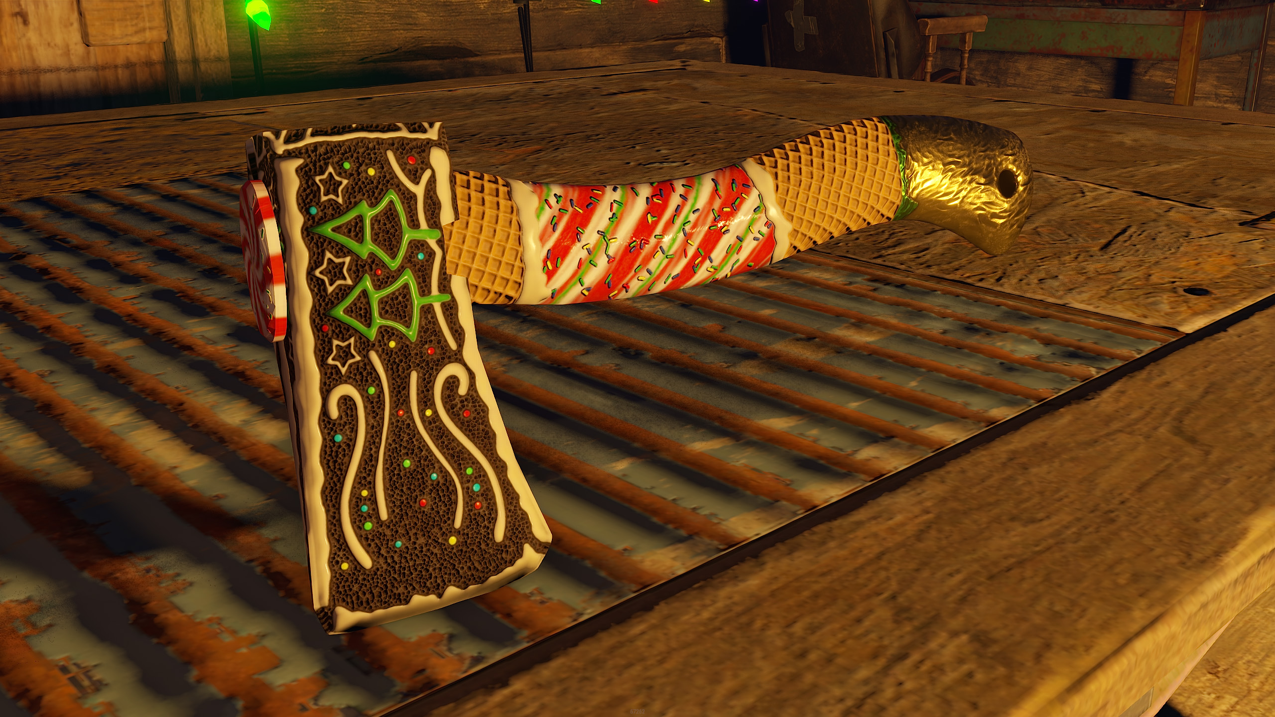 Christmas Candy Hatchet