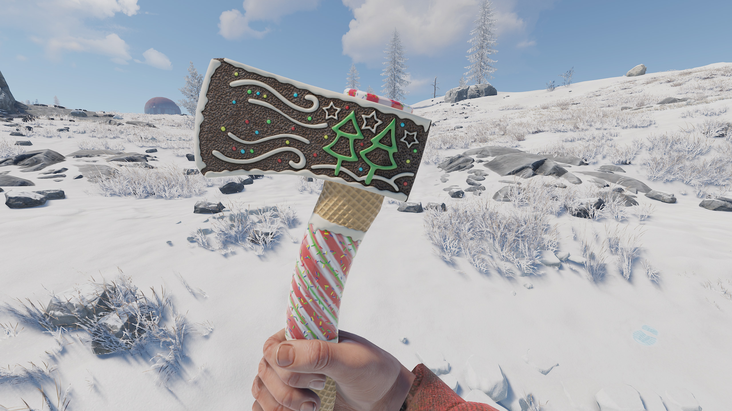 Christmas Candy Hatchet