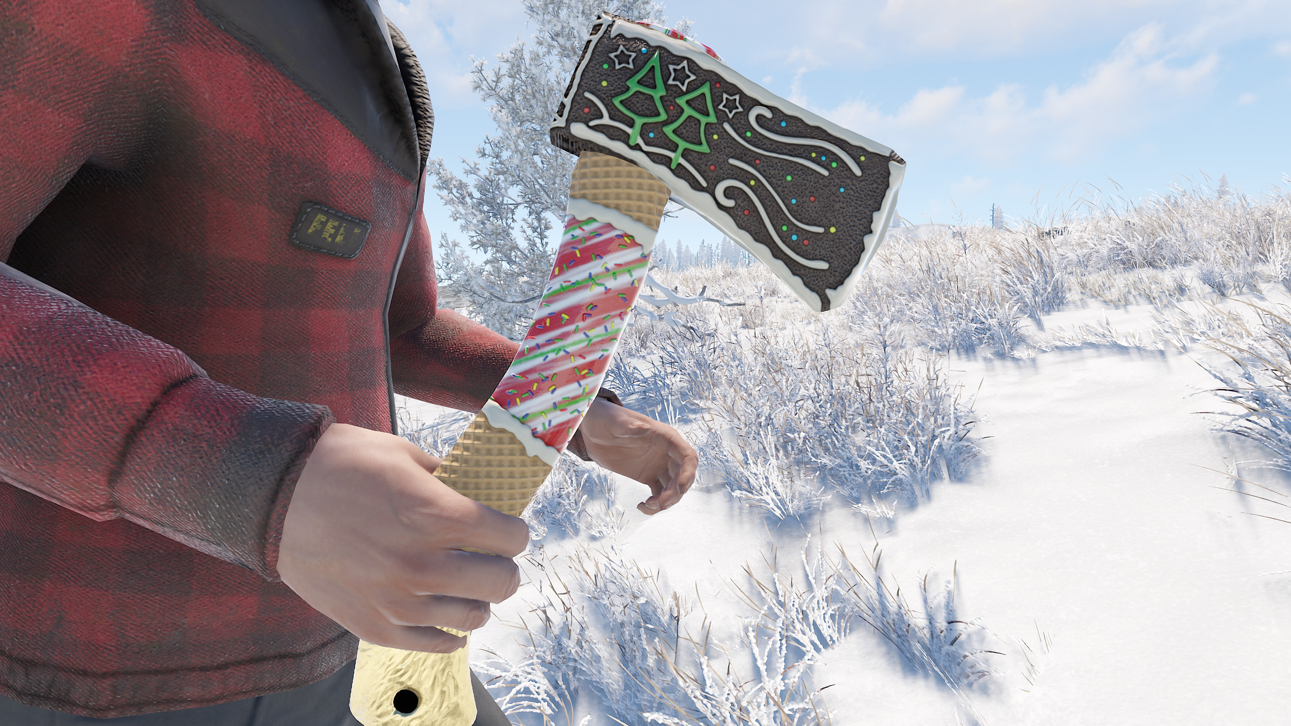 Christmas Candy Hatchet