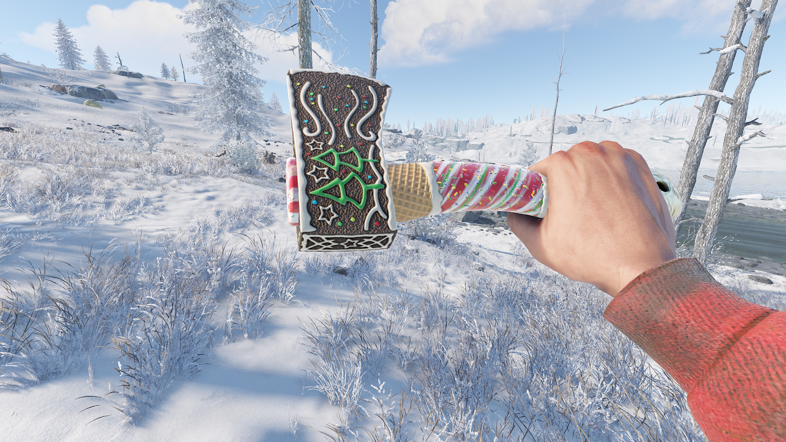 Christmas Candy Hatchet