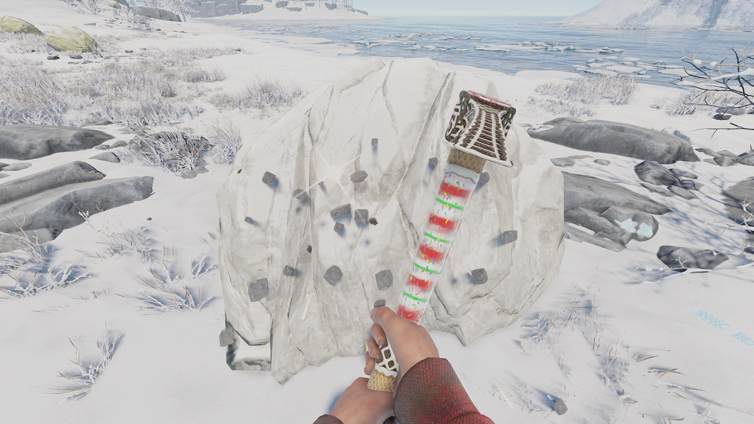 Christmas Candy Pick Axe
