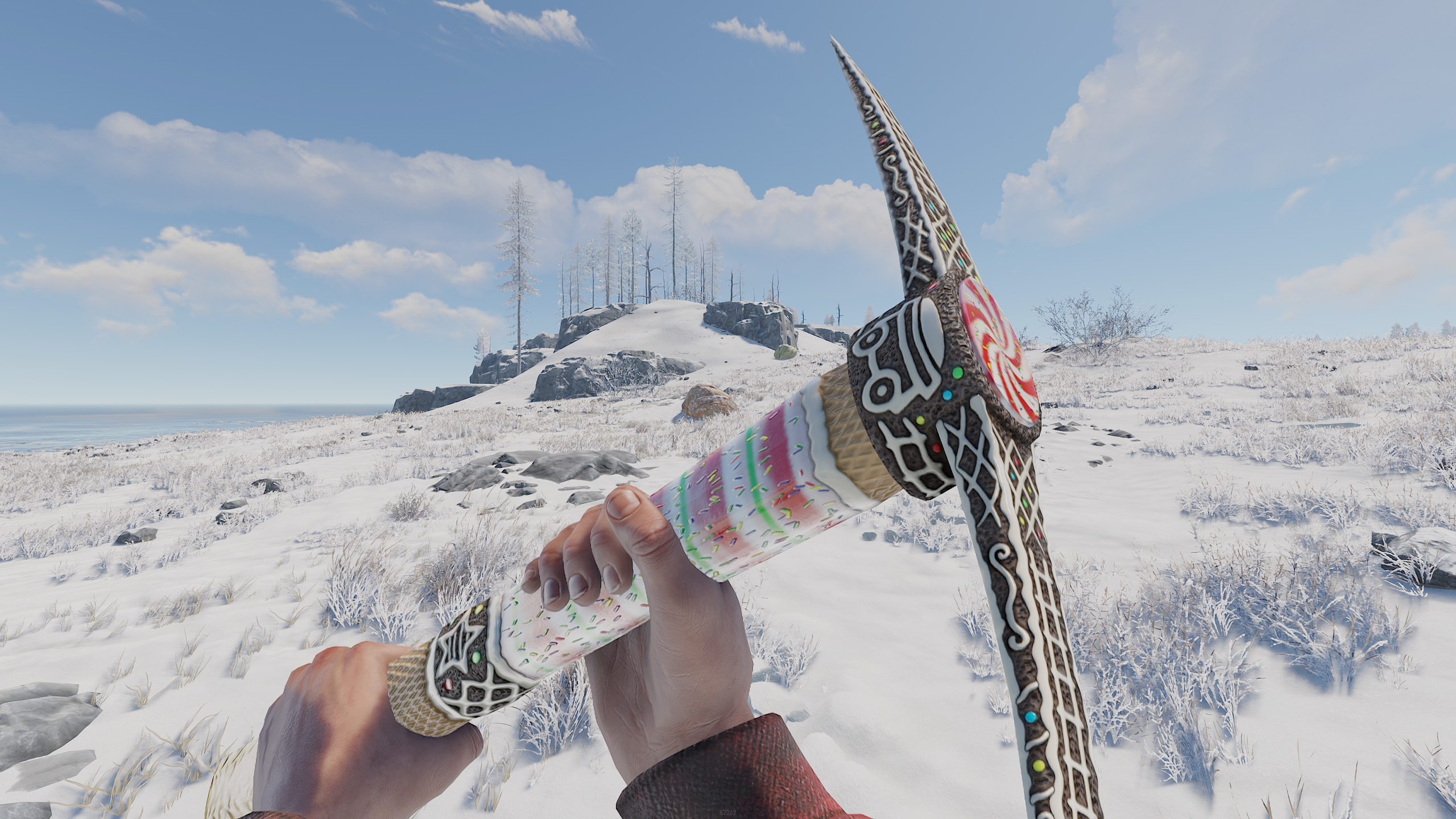 Christmas Candy Pick Axe