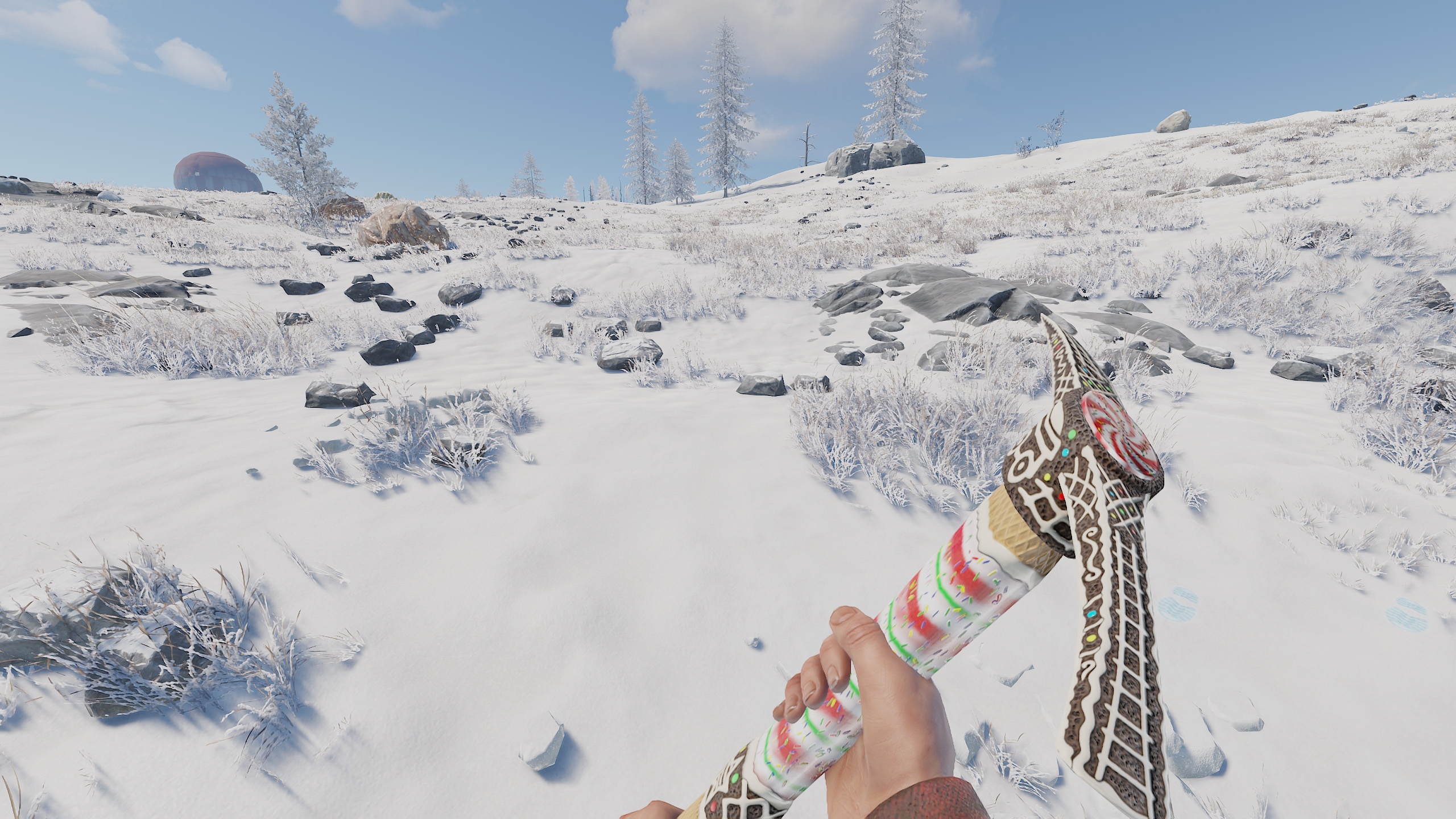 Christmas Candy Pick Axe