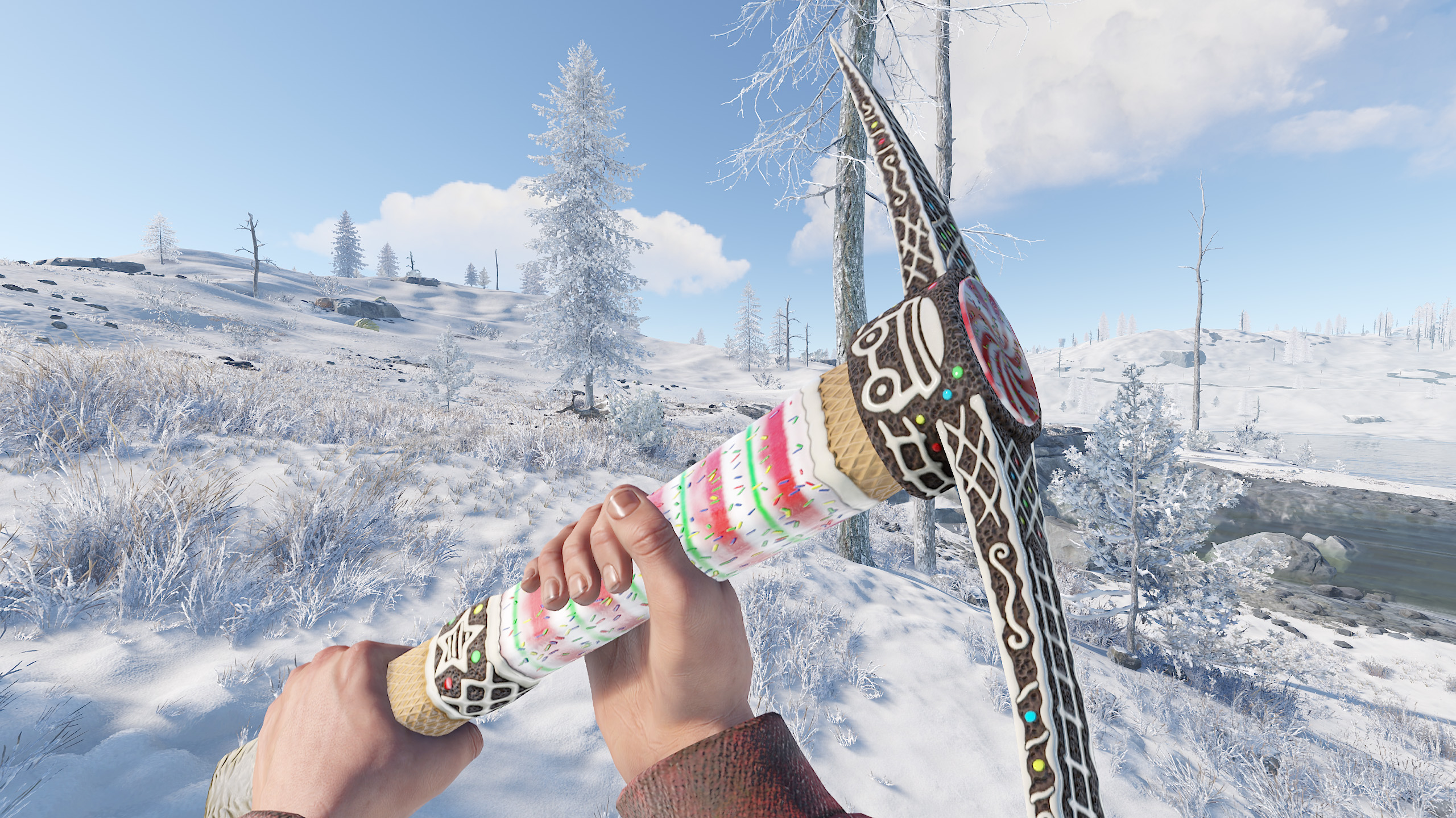 Christmas Candy Pick Axe