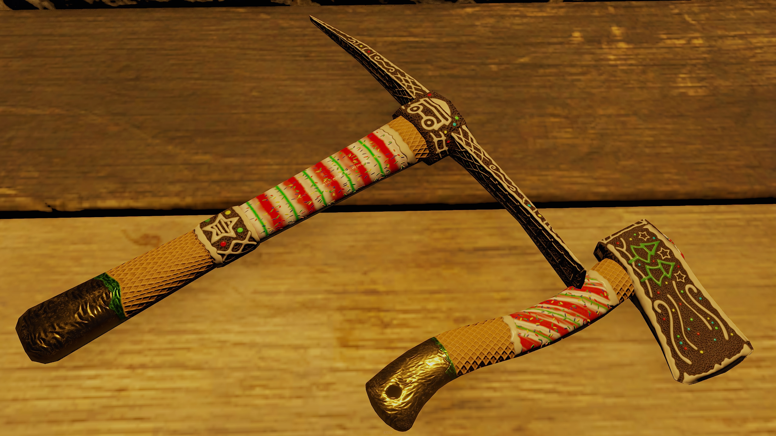Christmas Candy Pick Axe