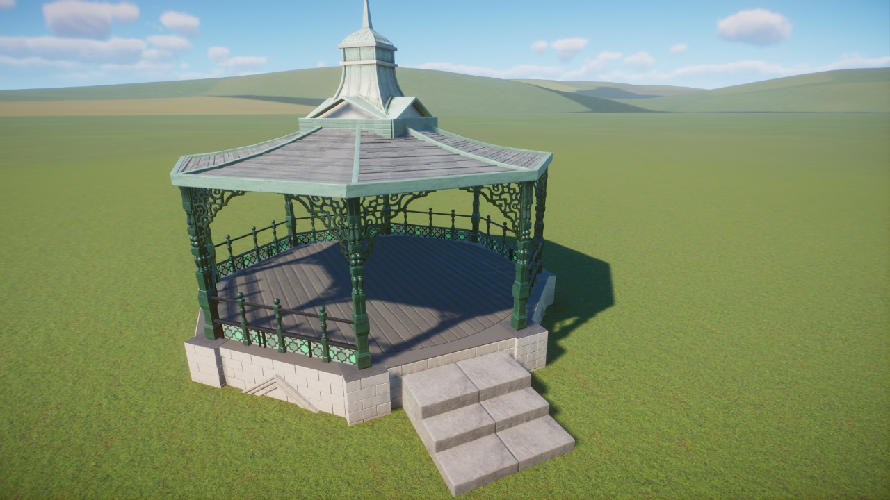 Classic European Bandstand - By Toves