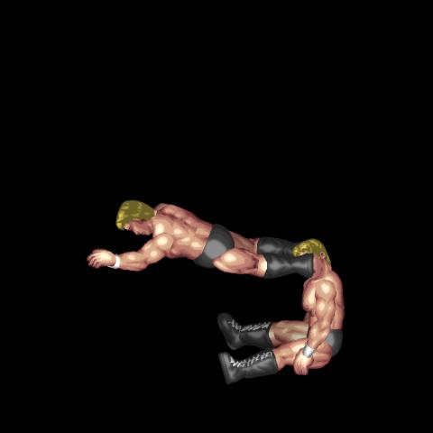Sitting Front Dropkick