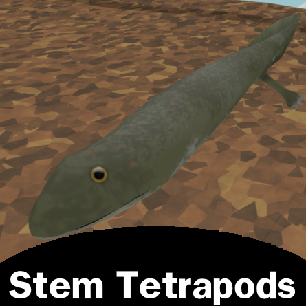 Prehistoric Stem Tetrapods