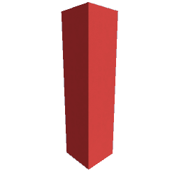 HW 1m Woodchip Blood Red Tangle