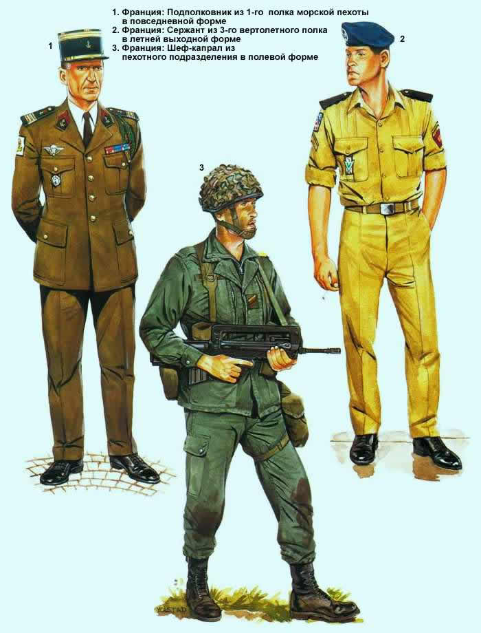 French soldiers 1970-1980