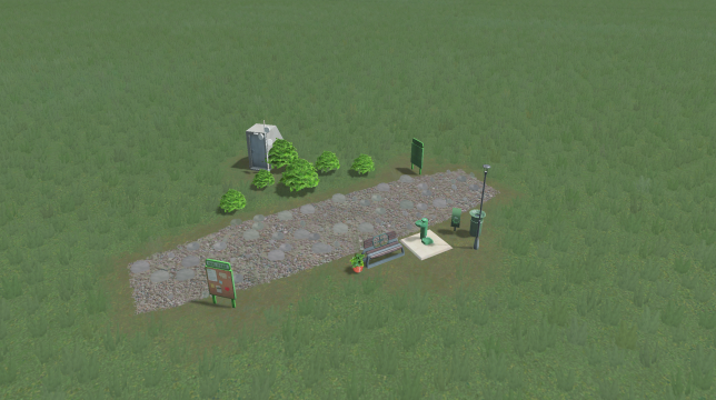 Mini dog park