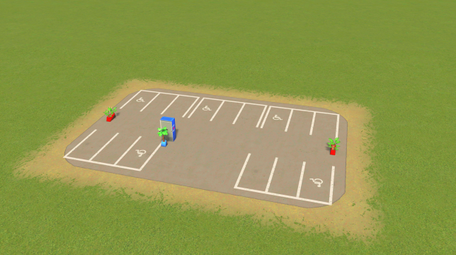 small Parking lot