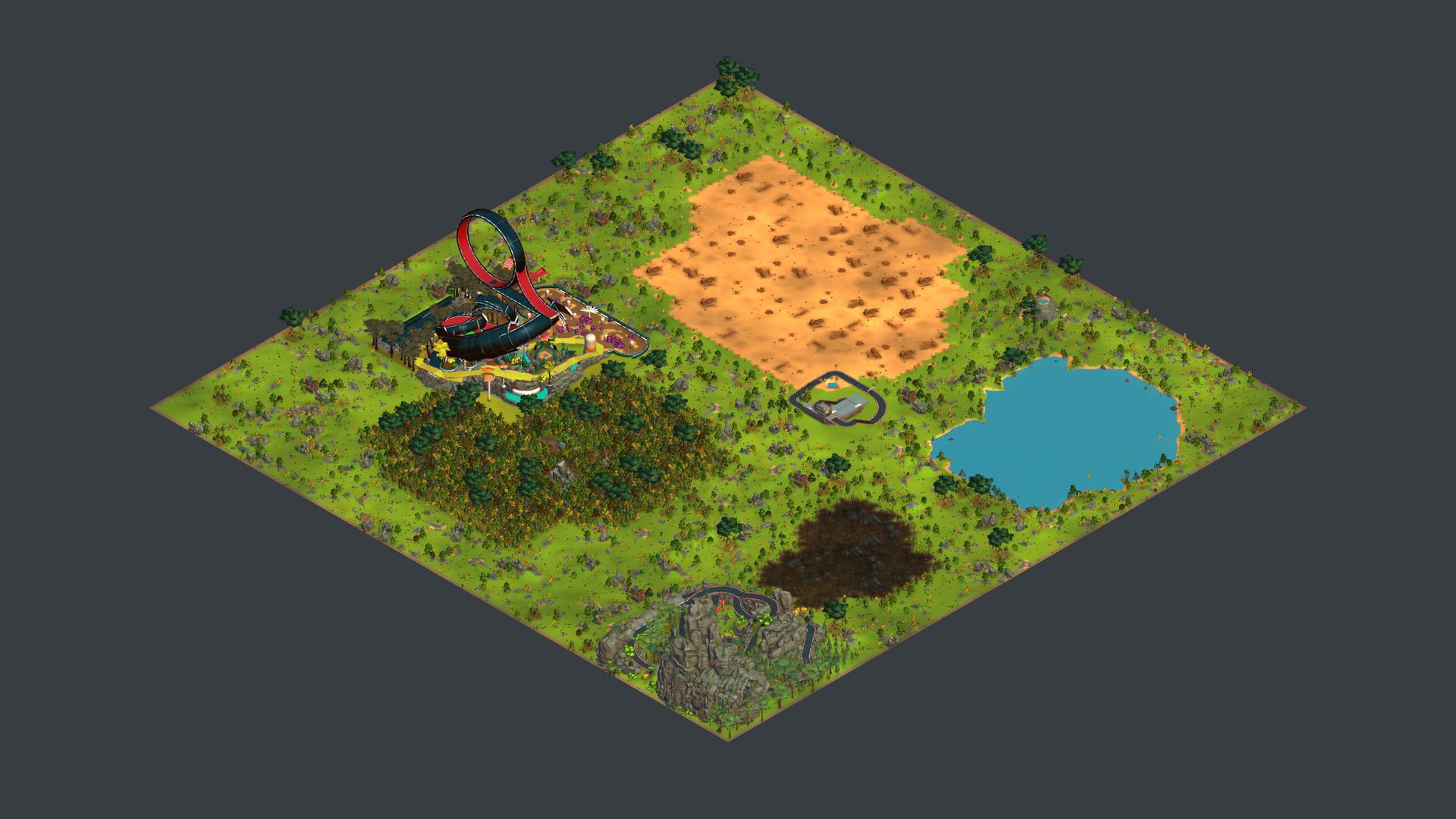 Vehicle testing area