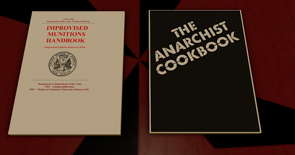 US ARMY Improvised Munitions Handbook + The Anarchist Cookbook + the art of war (sun tzu) preview