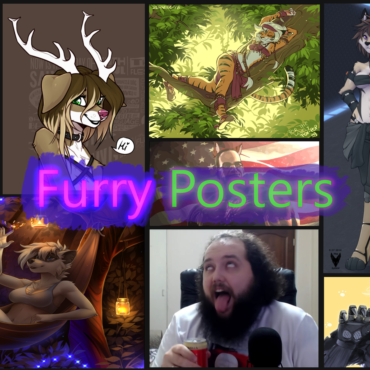 Furry Posters (medium res) – Barotrauma Mod