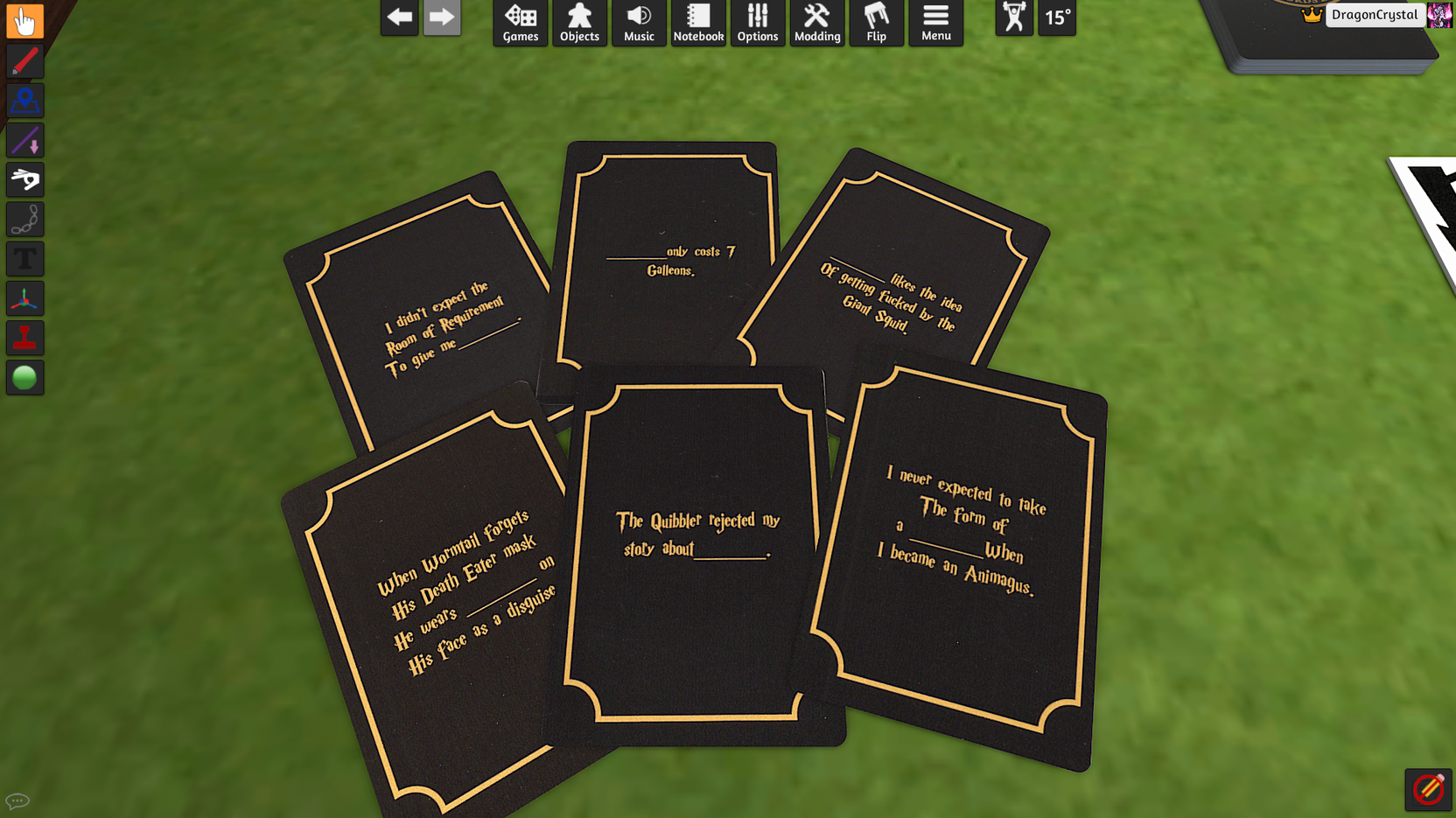 limited edition cards against potter Party Games Against Potter Ultra Rare Limited Edition Big Black Cards Box  Case : Amazon.sg: Toys main image 1