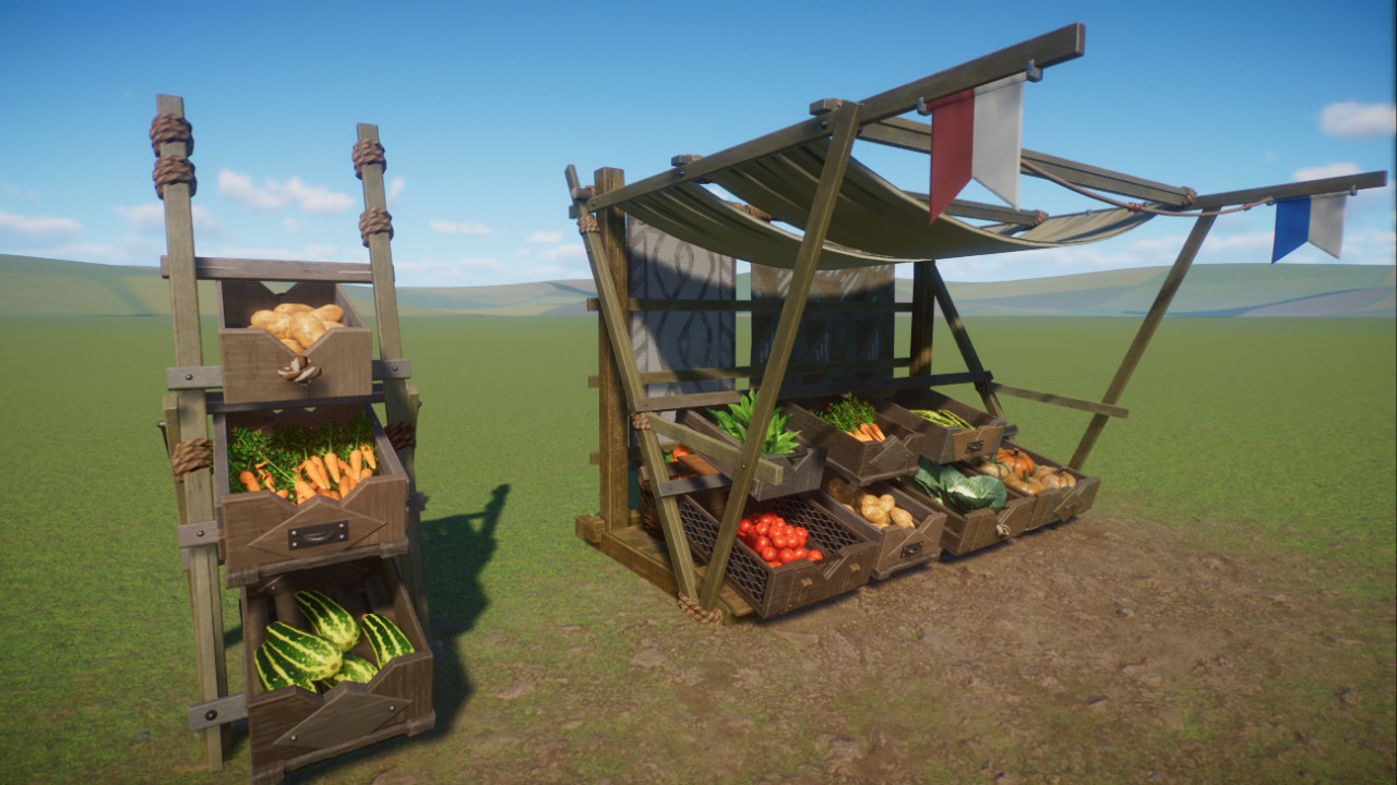 Nordic Vegetable Stands