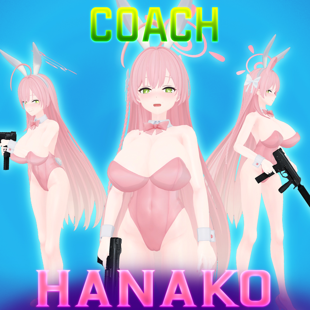 [COMM] Blue Archive: Bunny Hanako - Coach
