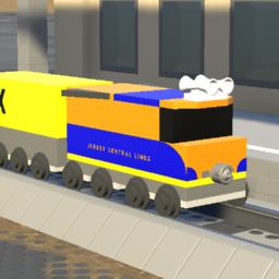 Small Jersey Central Lines SD70ACe + Mixed Freight