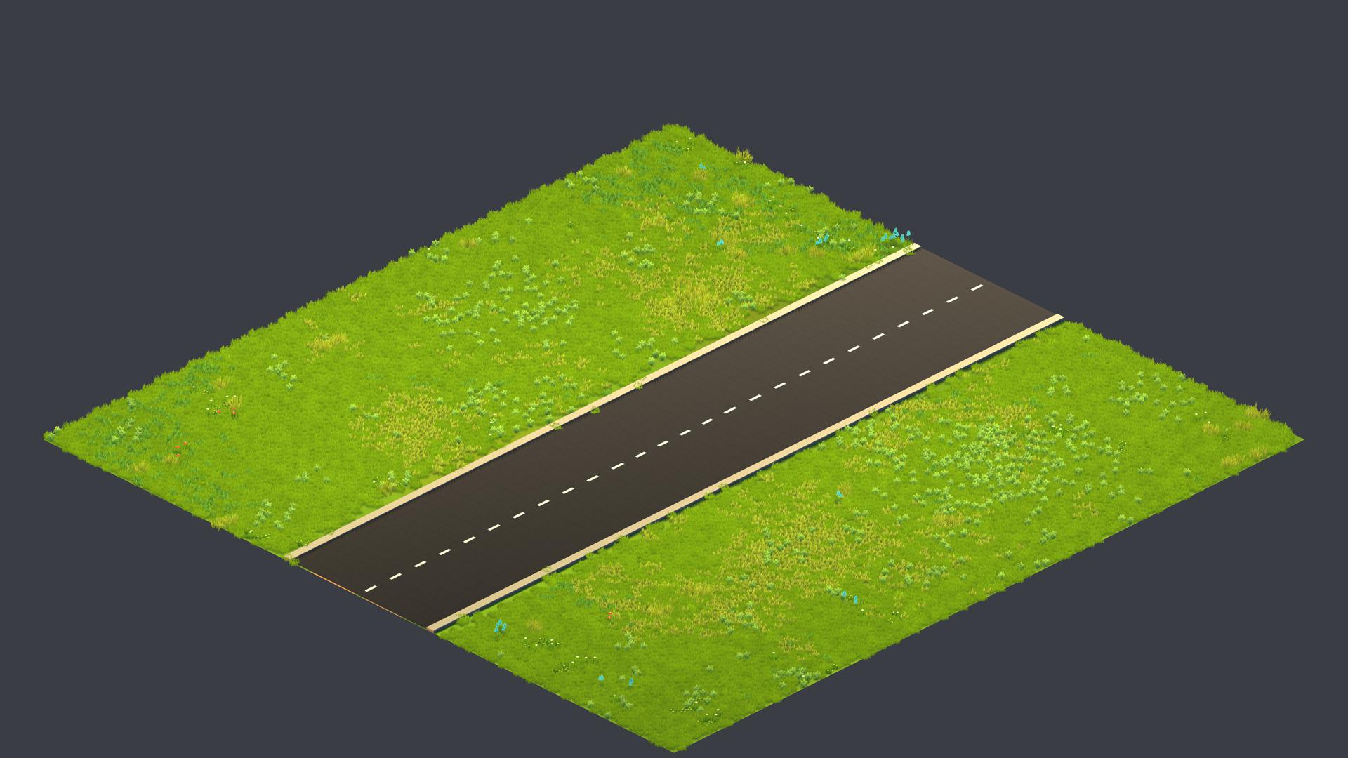 Straight Road Grassy.tile