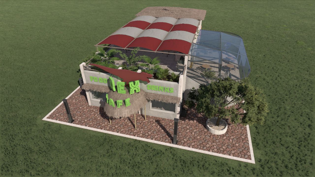 Rex Cafe - Restaurant Module - 90's Safari Theme