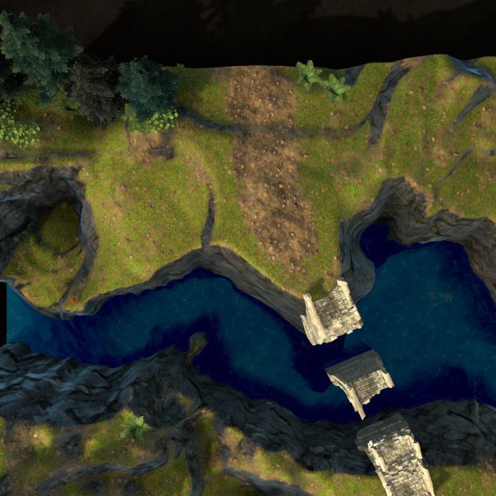 broken bridge
