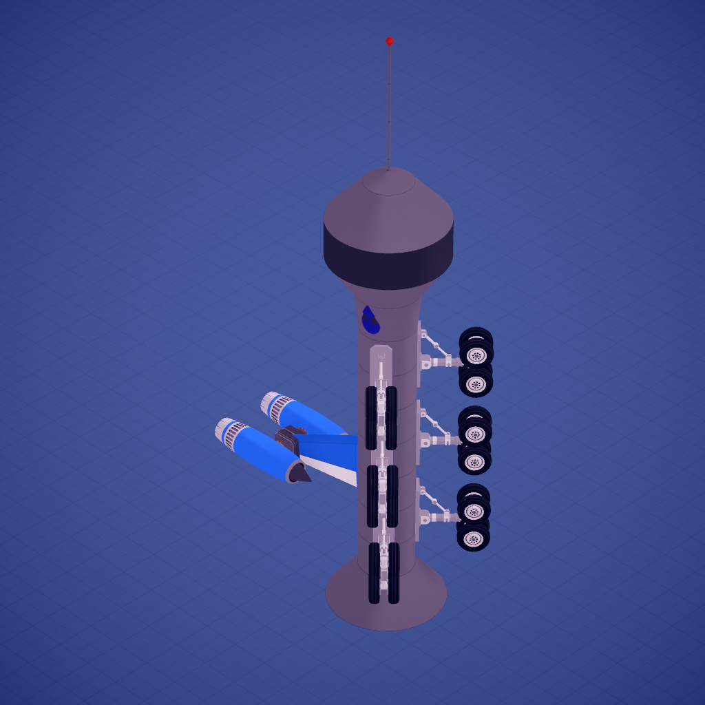 Mobile ATC tower. (flies)