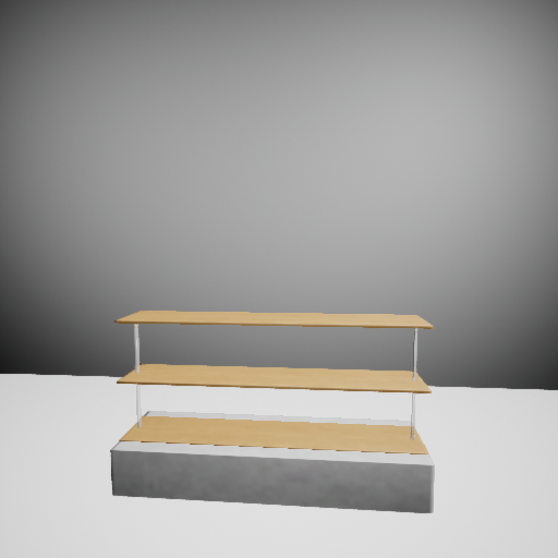Short Shoe Rack (Concrete & Pine)
