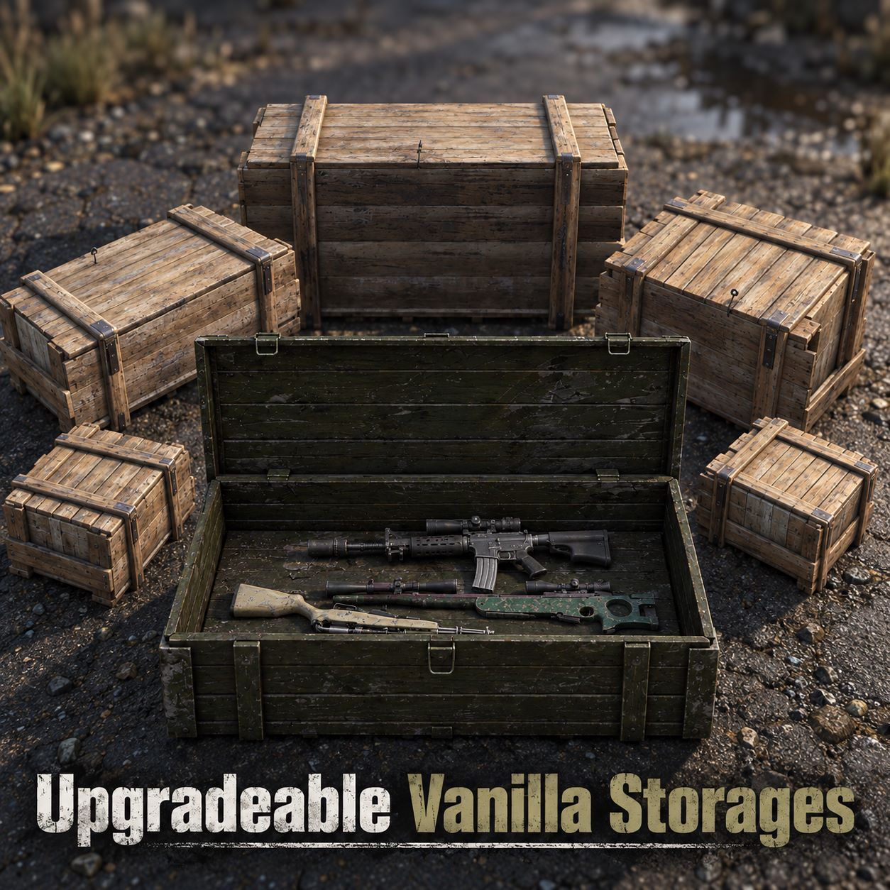 Vanilla Upgradeable Storages