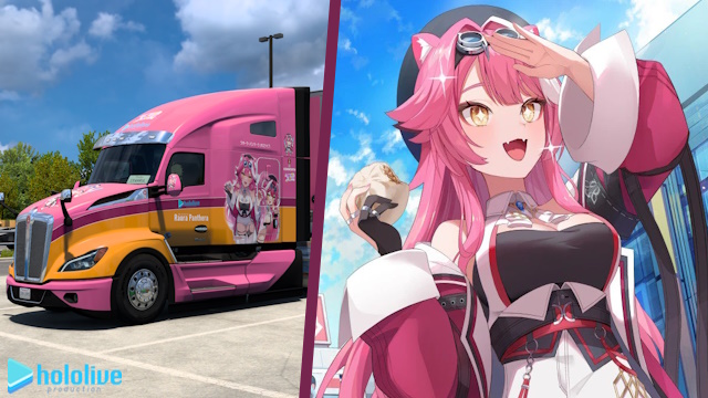 Kenworth T680 2022 Raora Panthera - Hololive [Combo Skin]