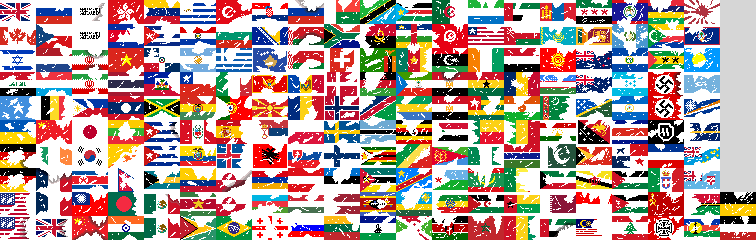 Destoryed Flags