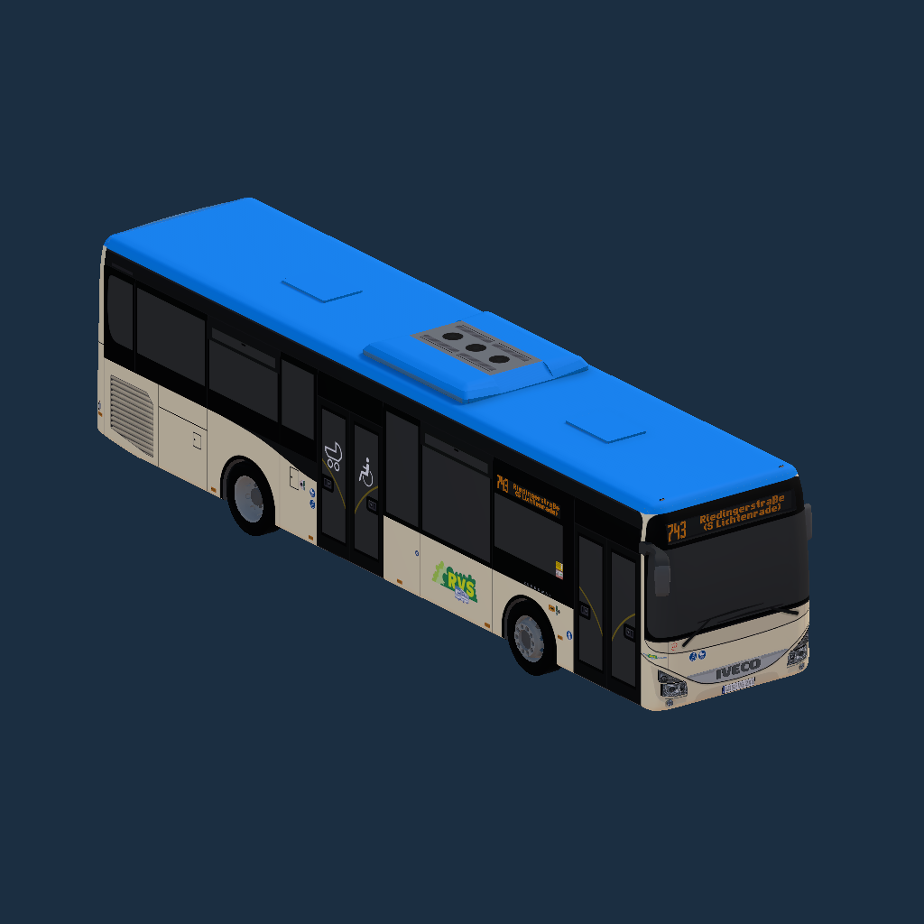 RVS-LDS - IVECO Crossway LE 12 City (2D) - Grundlack ab 2020