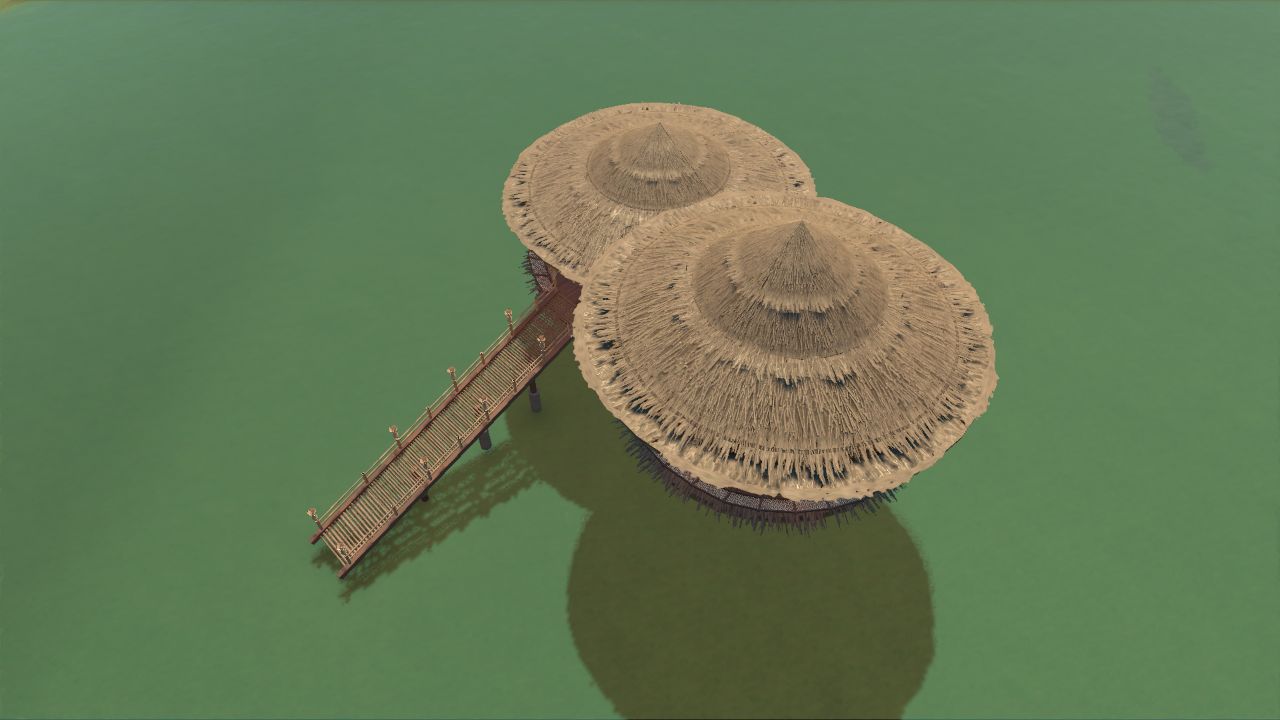 Mirador acuatico tropical grande